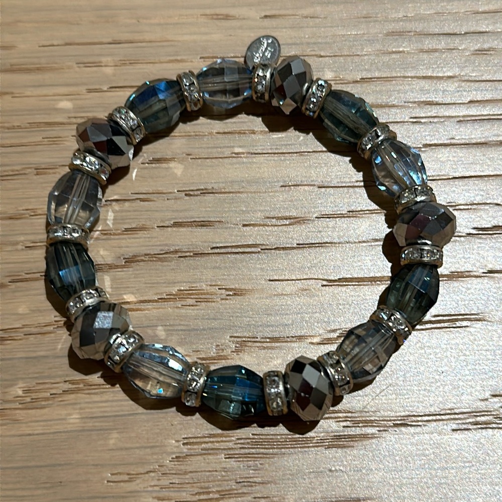 Crystal and Beaded Bracelet